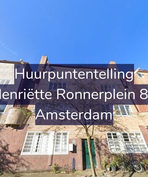 Foto gevel Huurpuntentelling voor Henriëtte Ronnerplein 84, Amsterdam