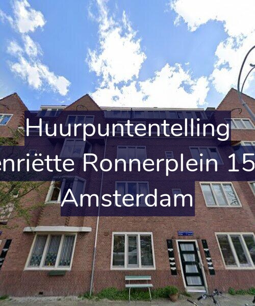 Foto gevel Huurpuntentelling voor Henriëtte Ronnerplein 15-H, Amsterdam