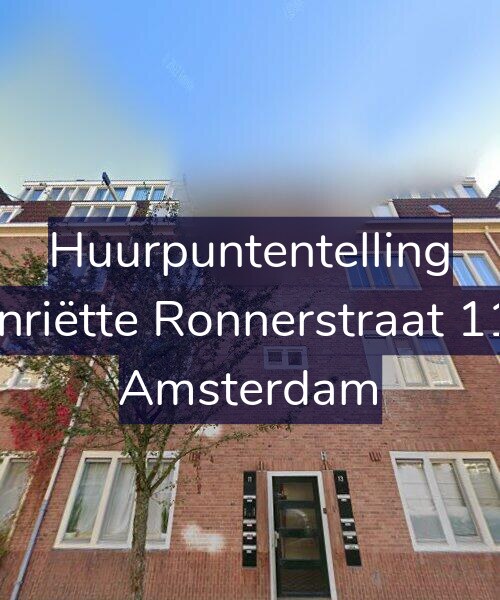 Foto gevel Huurpuntentelling voor Henriëtte Ronnerstraat 11-4, Amsterdam