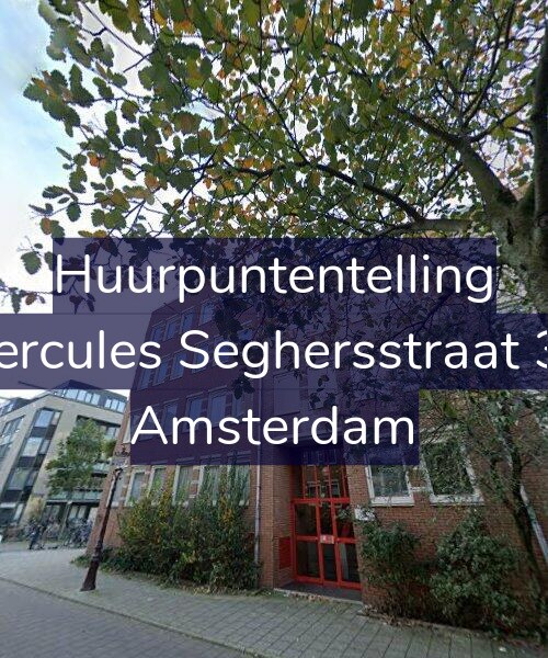 Foto gevel Huurpuntentelling voor Hercules Seghersstraat 36, Amsterdam