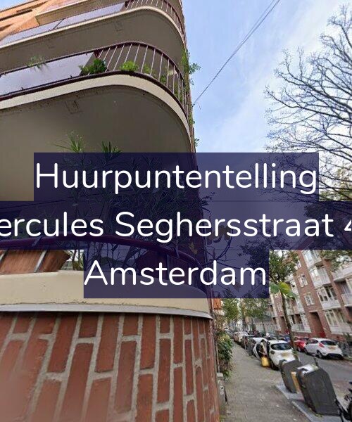 Foto gevel Huurpuntentelling voor Hercules Seghersstraat 47, Amsterdam