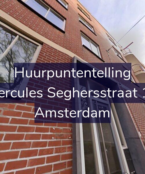 Foto gevel Huurpuntentelling voor Hercules Seghersstraat 19, Amsterdam