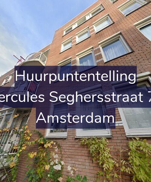 Foto gevel Huurpuntentelling voor Hercules Seghersstraat 77, Amsterdam