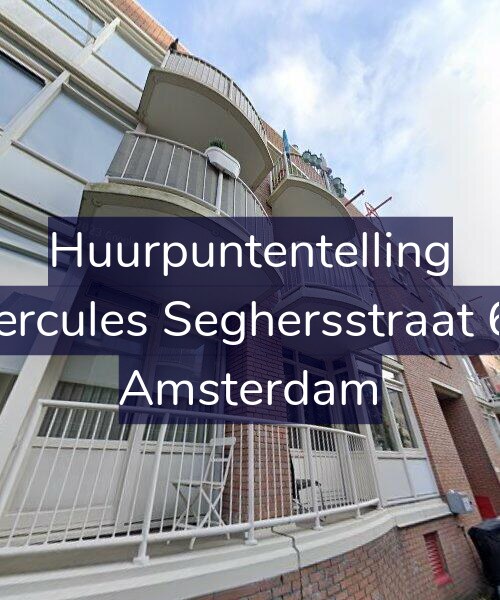 Foto gevel Huurpuntentelling voor Hercules Seghersstraat 67, Amsterdam