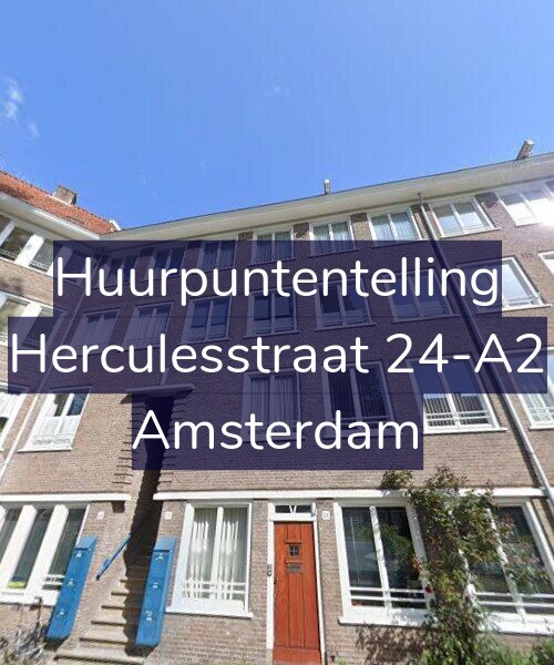 Foto gevel Huurpuntentelling voor Herculesstraat 24-A2, Amsterdam
