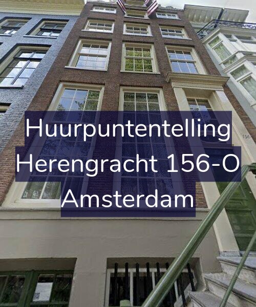 Foto gevel Huurpuntentelling voor Herengracht 156-O, Amsterdam