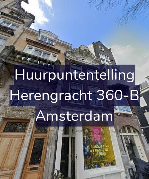 Foto gevel Huurpuntentelling voor Herengracht 360-B, Amsterdam