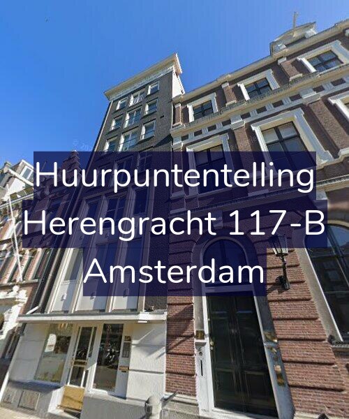 Foto gevel Huurpuntentelling voor Herengracht 117-B, Amsterdam