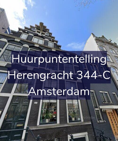 Foto gevel Huurpuntentelling voor Herengracht 344-C, Amsterdam