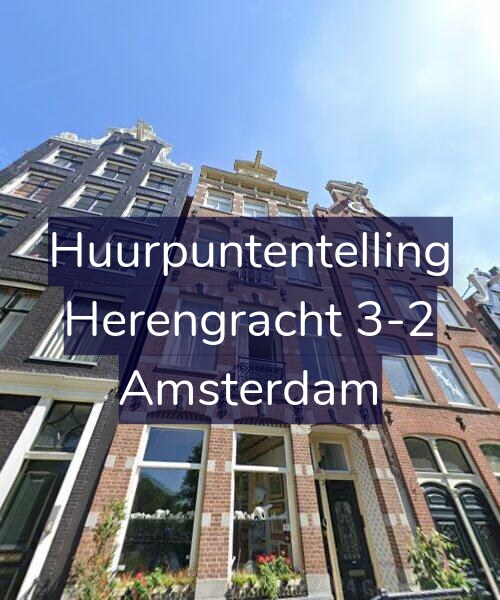 Foto gevel Huurpuntentelling voor Herengracht 3-2, Amsterdam