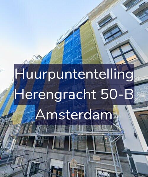 Foto gevel Huurpuntentelling voor Herengracht 50-B, Amsterdam
