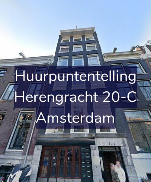Foto gevel Huurpuntentelling voor Herengracht 20-C, Amsterdam