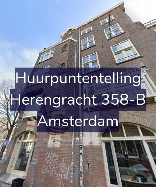 Foto gevel Huurpuntentelling voor Herengracht 358-B, Amsterdam