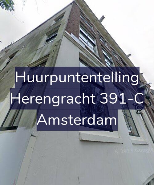 Foto gevel Huurpuntentelling voor Herengracht 391-C, Amsterdam