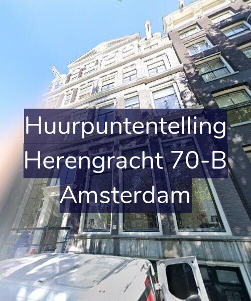 Foto gevel Huurpuntentelling voor Herengracht 70-B, Amsterdam