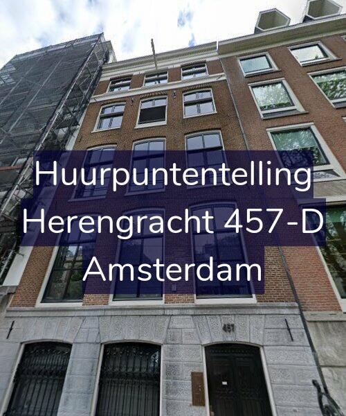 Foto gevel Huurpuntentelling voor Herengracht 457-D, Amsterdam