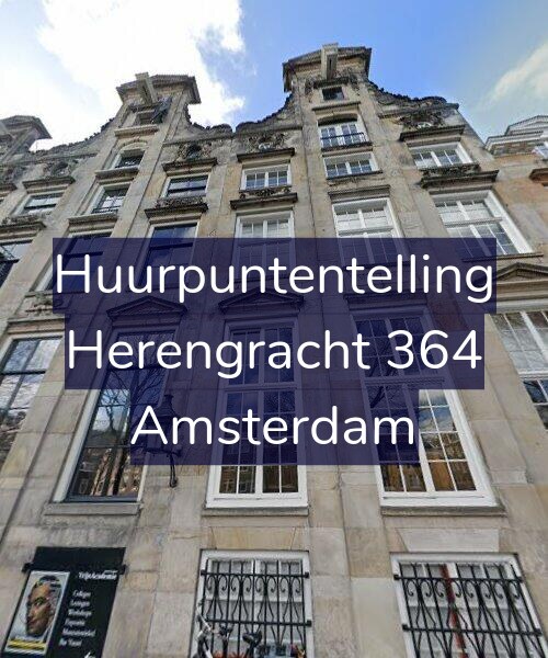Foto gevel Huurpuntentelling voor Herengracht 364, Amsterdam