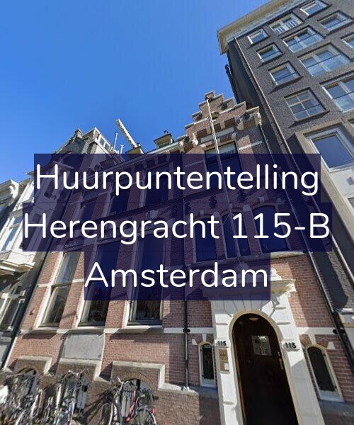 Foto gevel Huurpuntentelling voor Herengracht 115-B, Amsterdam