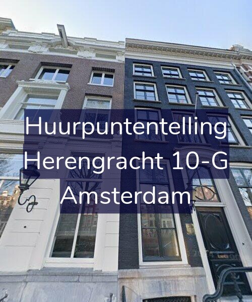 Foto gevel Huurpuntentelling voor Herengracht 10-G, Amsterdam