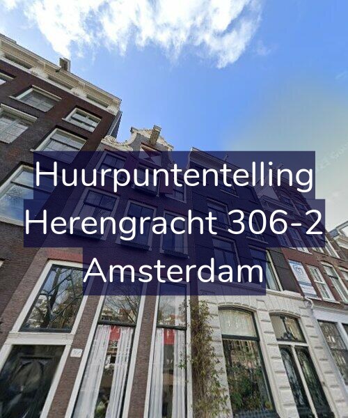 Foto gevel Huurpuntentelling voor Herengracht 306-2, Amsterdam