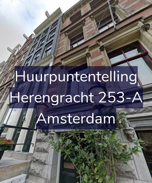 Foto gevel Huurpuntentelling voor Herengracht 253-A, Amsterdam