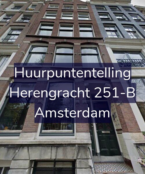 Foto gevel Huurpuntentelling voor Herengracht 251-B, Amsterdam