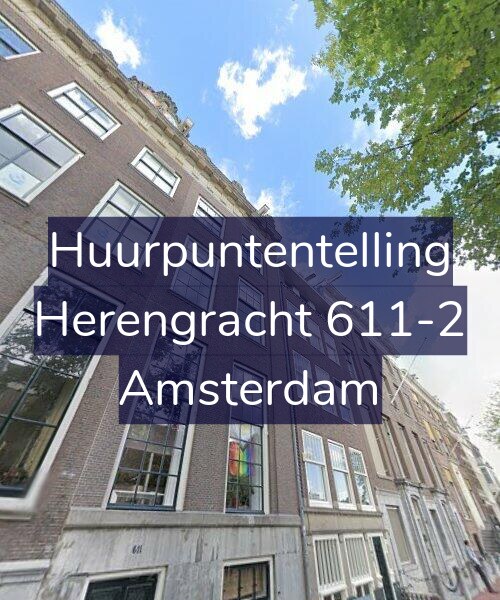 Foto gevel Huurpuntentelling voor Herengracht 611-2, Amsterdam