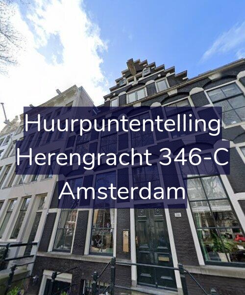 Foto gevel Huurpuntentelling voor Herengracht 346-C, Amsterdam
