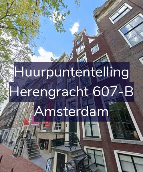 Foto gevel Huurpuntentelling voor Herengracht 607-B, Amsterdam