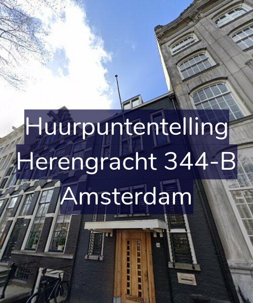 Foto gevel Huurpuntentelling voor Herengracht 344-B, Amsterdam