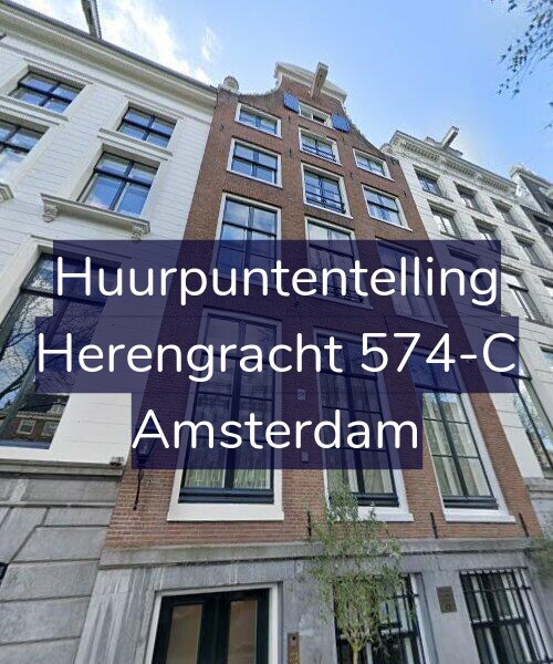 Foto gevel Huurpuntentelling voor Herengracht 574-C, Amsterdam