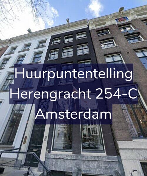 Foto gevel Huurpuntentelling voor Herengracht 254-C, Amsterdam