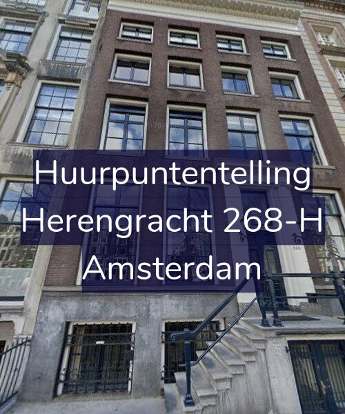 Foto gevel Huurpuntentelling voor Herengracht 268-H, Amsterdam