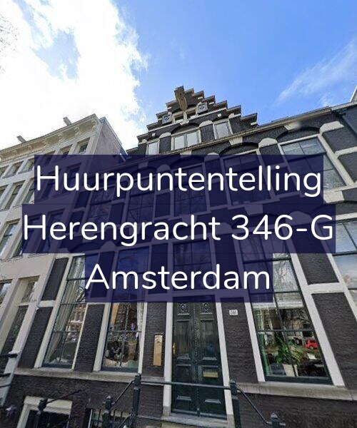 Foto gevel Huurpuntentelling voor Herengracht 346-G, Amsterdam