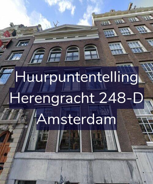 Foto gevel Huurpuntentelling voor Herengracht 248-D, Amsterdam