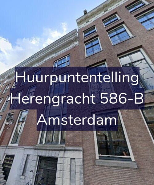 Foto gevel Huurpuntentelling voor Herengracht 586-B, Amsterdam