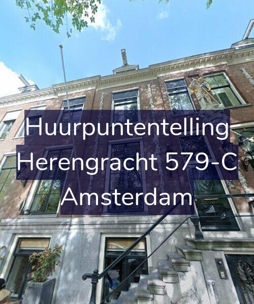 Foto gevel Huurpuntentelling voor Herengracht 579-C, Amsterdam