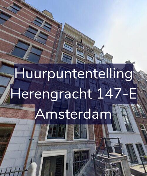 Foto gevel Huurpuntentelling voor Herengracht 147-E, Amsterdam