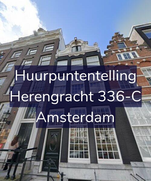 Foto gevel Huurpuntentelling voor Herengracht 336-C, Amsterdam