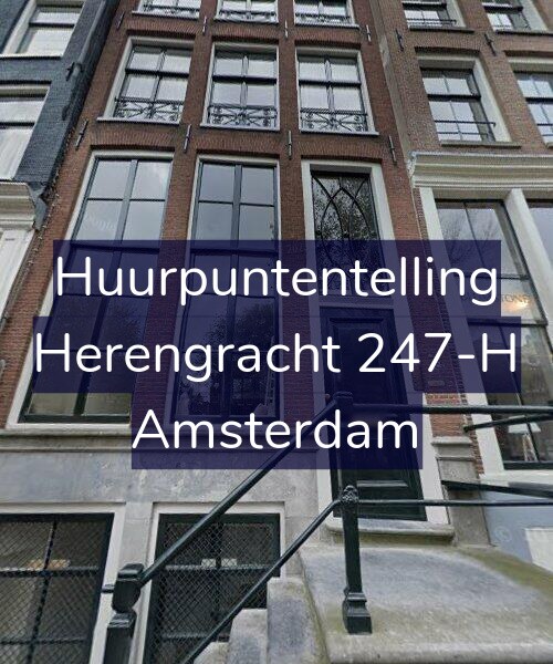 Foto gevel Huurpuntentelling voor Herengracht 247-H, Amsterdam