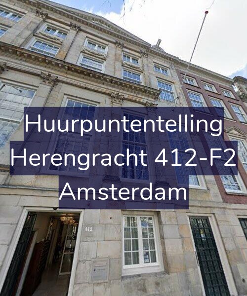 Foto gevel Huurpuntentelling voor Herengracht 412-F2, Amsterdam