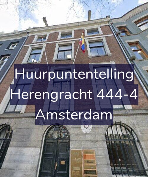 Foto gevel Huurpuntentelling voor Herengracht 444-4, Amsterdam