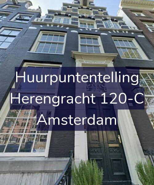 Foto gevel Huurpuntentelling voor Herengracht 120-C, Amsterdam