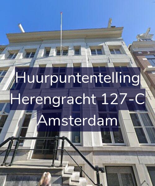 Foto gevel Huurpuntentelling voor Herengracht 127-C, Amsterdam
