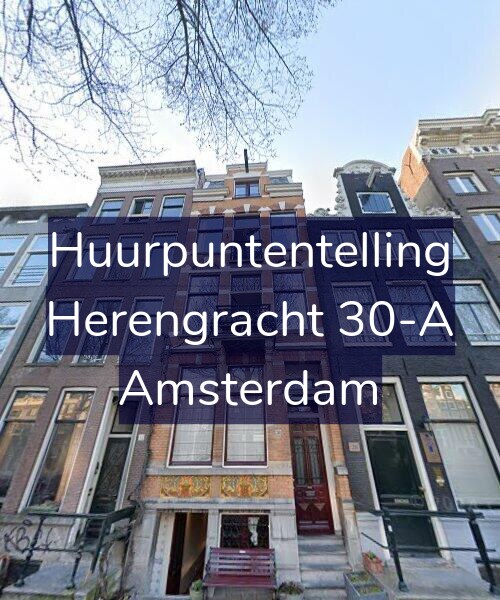 Foto gevel Huurpuntentelling voor Herengracht 30-A, Amsterdam