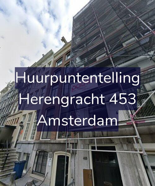 Foto gevel Huurpuntentelling voor Herengracht 453, Amsterdam
