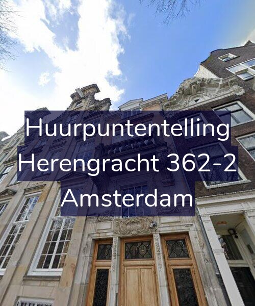 Foto gevel Huurpuntentelling voor Herengracht 362-2, Amsterdam