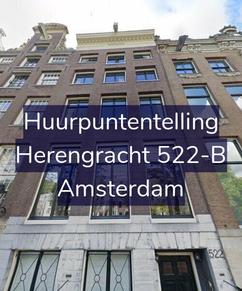Foto gevel Huurpuntentelling voor Herengracht 522-B, Amsterdam