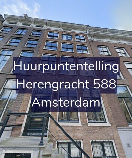 Foto gevel Huurpuntentelling voor Herengracht 588, Amsterdam