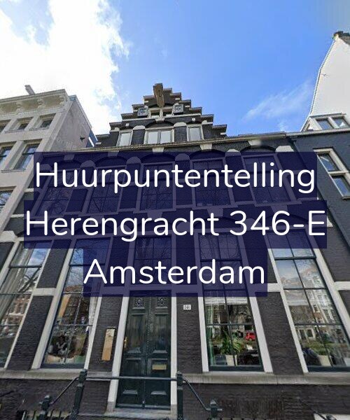 Foto gevel Huurpuntentelling voor Herengracht 346-E, Amsterdam